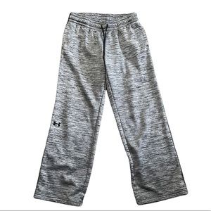UNDER ARMOUR Cold Gear gray wide leg sweatpants size medium